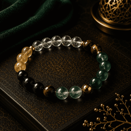 Dhan Yog 7 Chakra Bracelet – Premium Natural Gemstone Bracelet