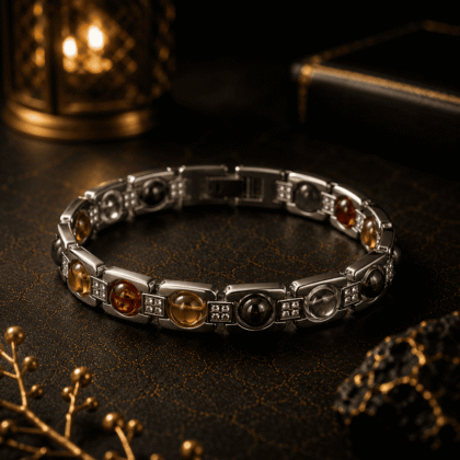 Premium 7 Chakra Natural Gemstone Bracelet | Handcrafted Crystal Bracelet